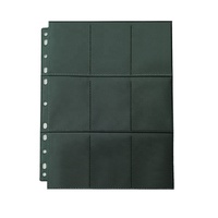 Nuevo Clear Top Loading 9 Pocket Binder Album Pages Fit Juego de mesa y fundas para tarjetas coleccionables