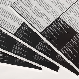 Độ bám dính mạnh mẽ lốp dính nghệ thuật giấy bền hóa chất độc hại nhãn cho ngành công nghiệp dược phẩm - Product Image 4