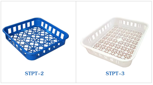 Food Grade <b>Plastic</b> Mushroom Production Line Basket Reusable <b>Container</b> For Spawning Incubation Fruiting - Product Image 5