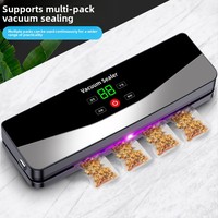 Machine de mise sous vide automatique sans fil rechargeable pour usage domestique, machine d'emballage alimentaire portable et de scellage plastique