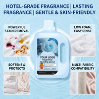 Détergent à lessive haute concentration, parfum longue durée, enzymes pour éliminer les taches, protection des couleurs, liquide de lavage
