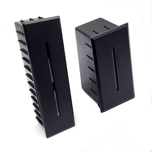 Lampes LED encastrées pour marches, lampes murales carrées noires pour escaliers extérieurs, allées, éclairage de coin, GP-Q511 - Product Image 1
