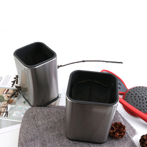 ที่วางตะเกียบสี่เหลี่ยมสแตนเลส ใช้กับเครื่องล้างจานได้ ที่คว่ำจานในครัว - Product Image 1