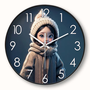 Horloge murale silencieuse personnalisable <span class=keywords><strong>de</strong></span> 12 pouces pour guitare et <span class=keywords><strong>basse</strong></span>, affichage d'aiguilles <span class=keywords><strong>de</strong></span> style antique moderne pour salles <span class=keywords><strong>de</strong></span> musique pour la rentrée scolaire - Product Image 4