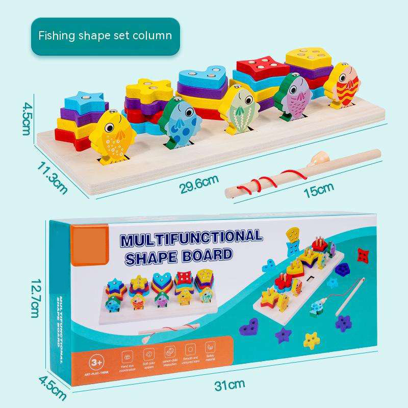 Fishing shape set post