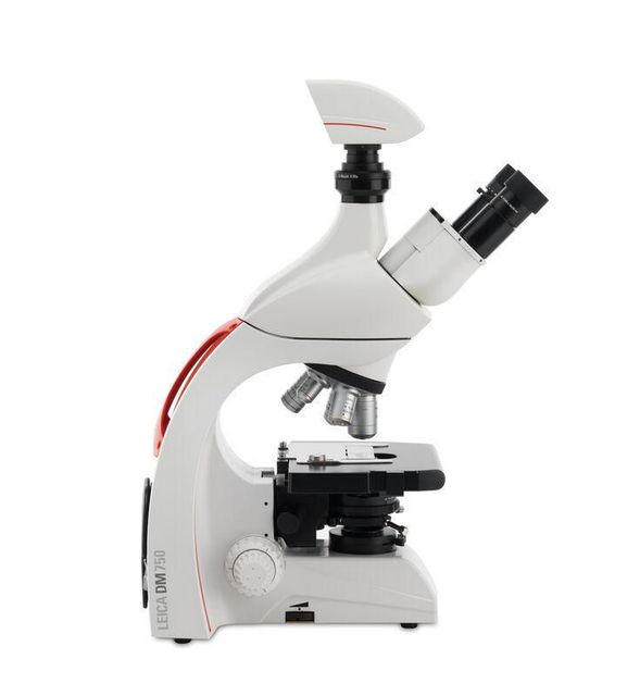 Leica DM750 Trinocular Biological Microscope LED 4K IP68 Educational Laboratory Instrument High Clarity Optics Teaching Routine