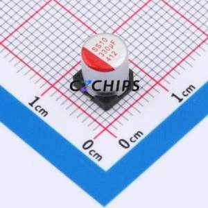 Condensador Sólido JBLM2331M010C077RTM SMD, D6.3xL7.7mm (Capacitancia: 330uF) (Precisión: 20%) (Voltaje Nominal: 10V) - Product Image 1