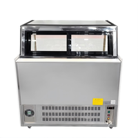 Congélateur de présentation pour crème glacée, machine à gelato, machine à fabriquer de la crème glacée dure commerciale, maquina de helado pour les entreprises, prix