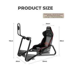 Thiết bị trong nhà thể thao Sim đua buồng lái xe trò chơi mô phỏng đua xe chơi game giả lập ghế đua buồng lái để bán - Product Image 2