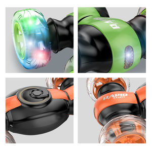 Coche de Control Remoto de 2.4Ghz, Coche de Acrobacias RC, Vehículo Invencible con Giro de 360 Grados, con Luces y Música, Juguete de Coche Giratorio para Niños - Product Image 5