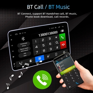 <span class=keywords><strong>Android</strong></span> 11 phổ 1 DIN đài phát thanh xe 10 inch <span class=keywords><strong>360</strong></span> độ xoay BT video đa phương tiện Wifi BT GPS navigation gương liên kết Carplay - Product Image 4