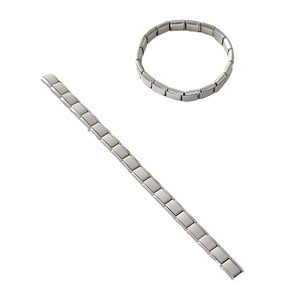 Modular Stainless Steel Adjustable Bracelet Gold Silver Unisex Gift Jewelry - Product Image 5