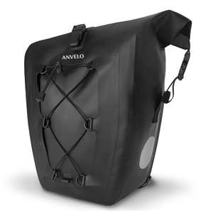 Sac de porte-vélo en TPU imperméable et durable avec bandes réfléchissantes, sangles élastiques, installation facile pour les longues balades - Product Image 2