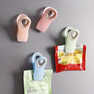 प्रचार व्यापार उपहार शिल्प स्मारिका प्लास्टिक रेफ्रिजरेटर मैग्नेट पेपर स्नैक फ्रिज क्लैंप क्लिप - Product Image 4