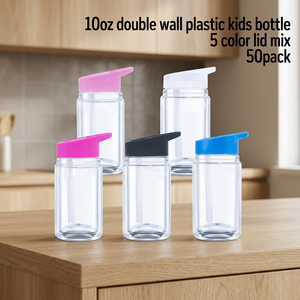 USA Stock JuPeng 10oz Double Wall Stainless Steel Vacuum Insulated Kids <b>Cups</b> with Lid Minimalist Design - Product Image 3