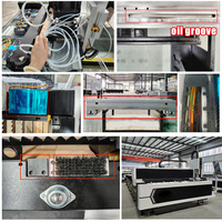 Machine de découpe laser à fibre pour acier inoxydable 1500x3000mm, CNC automatique avec IA, contrôle Cypcut, découpeuse laser métallique haute vitesse
