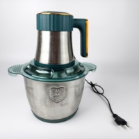 Hachoir Électrique de Cuisine Haut de Gamme 3L Grande Capacité en Acier Inoxydable 250W Robot Culinaire Mixeur Broyeur