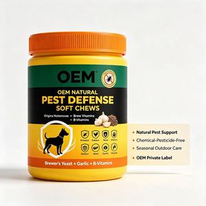 <span class=keywords><strong>Comprimés</strong></span> à mâcher naturels contre les tiques et les <span class=keywords><strong>puces</strong></span> pour chiens - Product Image 6