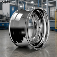NJQS - Vente directe d'usine de roues - Jantes en aluminium 22,5 pouces - Jantes en aluminium de haute qualité 11r24,5 - Vente chaude - Alcoa Truck