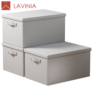<span class=keywords><strong>Caja</strong></span> <span class=keywords><strong>de</strong></span> Almacenamiento <span class=keywords><strong>de</strong></span> Ropa Rectangular Plegable Moderna Lavinia, <span class=keywords><strong>de</strong></span> Tela, Portátil, a Prueba <span class=keywords><strong>de</strong></span> Polvo y Humedad, Gran Capacidad <span class=keywords><strong>de</strong></span> 35L - Product Image 1