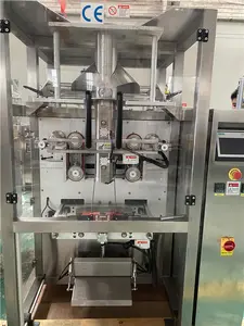 Máquina automática de embalaje de comida, hojaldre, plátano, patatas fritas