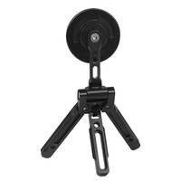 Support magnétique pour téléphone avec trépied fixe et fixation magnétique pour diffusion en direct, compatible P60 et iPhone 17/16/15/14/13/12 Pro Max avec Arca de 38 mm