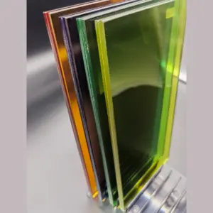 Di alta qualità colorata PVB EVA Interlayer pellicola di sicurezza temperato vetro stratificato temprato