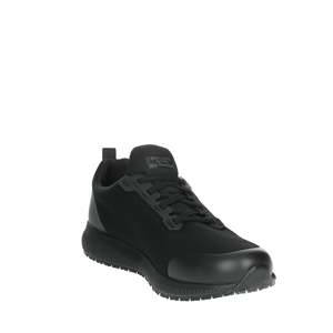 Chaussures décontractées noires à enfiler pour hommes, légères et confortables, mocassins de marche avec doublure en mesh et semelle extérieure en caoutchouc - Product Image 5