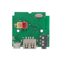 Carte de contrôle audio PCBA pour haut-parleur avec certification IATF16949, matériau FR4, service clé en main