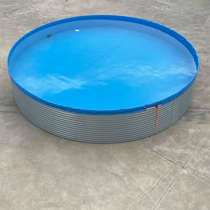 Fournisseurs d'aquaculture de grands réservoirs de poissons Biofloc Bâche en PVC Réservoir de pisciculture rond Étang <span class=keywords><strong>à</strong></span> crevettes Boîte de <span class=keywords><strong>ferme</strong></span> - Product Image 2