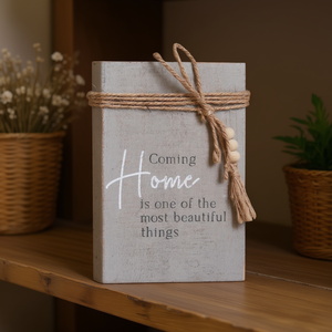 Parisloft - Libro Decorativo Rectangular de Imitación de Madera para Montar en la Pared, Decoración Rústica para el Hogar, Pieza Única, 4.5 x 2 x 6.5 Pulgadas - Product Image 2