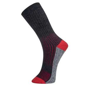 PORTWEST - SK12BKR44-48 Hiker chaussette noire-EAN 5036108259625 WORKWEAR ACCESSOIRES CHAUSSETTES DE TRAVAIL - Product Image 1