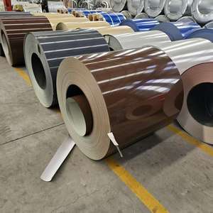 बड़ा स्टॉक 0.3 मिमी 0.4 मिमी अनुकूलित मोटाई पूर्व-चित्रित गैल्वेनाइज्ड स्टील कोइल ppगी - Product Image 4