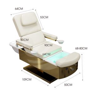 Terapia <span class=keywords><strong>de</strong></span> cabeza eléctrica spa champú cama salón <span class=keywords><strong>de</strong></span> belleza baño <span class=keywords><strong>de</strong></span> pies luz <span class=keywords><strong>surf</strong></span> spa pedicura champú Silla <span class=keywords><strong>de</strong></span> lujo - Product Image 2