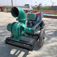 Bomba de Agua con Motor Diésel de 12 CV para Implementos Agrícolas y Tractores de Arrastre