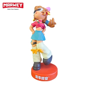 Intérieur Extérieur Mignon Animatronique Anime Niu Mengmeng Sculpture Moules Statues Disponibles Placé à l'Entrée de <span class=keywords><strong>la</strong></span> Salle de Jeu - Product Image 5