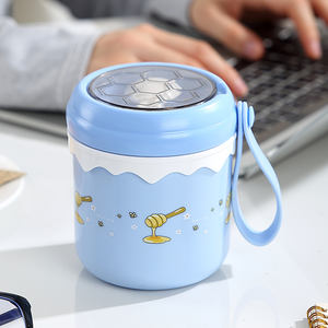 Tasse à soupe Bencircle B270 de 430 ml, mignonne, légère, durable, écologique, pliable, anti-fuite, pour le bureau, la maison, les voyages, les repas en plein air - Product Image 5