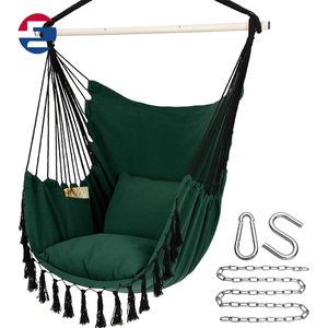 Fauteuil <span class=keywords><strong>suspendu</strong></span> en tissu moderne de qualité, <span class=keywords><strong>hamac</strong></span> simple en macramé pour usage extérieur/intérieur, salon, hôtel, 1 personne - Product Image 5
