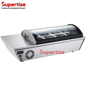 Nevera <span class=keywords><strong>para</strong></span> exhibición de ensaladas, minicongelador de sobremesa, expositor de <span class=keywords><strong>helados</strong></span> - Product Image 5