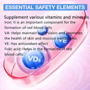 מפעל לוויתן תוסס oemodm פרטי תווית התאמה אישית של נשים <span class=keywords><strong>multivitamin</strong></span> <span class=keywords><strong>b</strong></span> c e סידן ברזל תוספת סלניום - Product Image 4