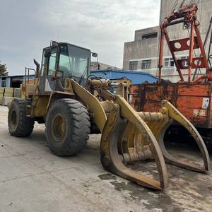 Cargadora de Ruedas Usada L26, Capacidad de Carga Nominal de 9 Toneladas, Motor y Bomba TCM de 60KW, Equipo de Construcción de Uso Pesado con Accesorio de Grúa - Product Image 6
