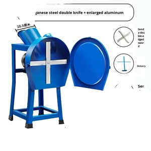 Nueva máquina de procesamiento de alimentación eléctrica de alta calidad para animales pequeños, cerdos, picadora doméstica, alimentador de pollo, molinillo de hierba - Product Image 1