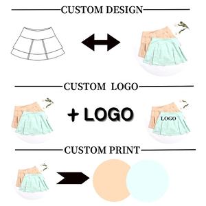 KERUI 2025 donna per bambini e ragazze Yoga gonne di abbigliamento attivo per bambine <span class=keywords><strong>in</strong></span> tinta unita pieghe sportive <span class=keywords><strong>minigonna</strong></span> estive <span class=keywords><strong>in</strong></span> Nylon per ragazze - Product Image 2