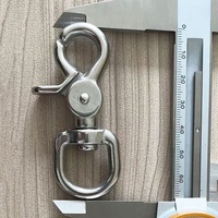 Mousqueton en acier inoxydable 316