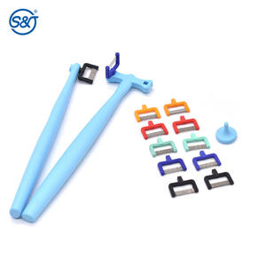 Kit de extracción recíproca IPR de ortodoncia SJ, Kit de reducción de esmalte Interproximal Manual, pieza de mano <span class=keywords><strong>Dental</strong></span> polaca hecha de plástico - Product Image 6