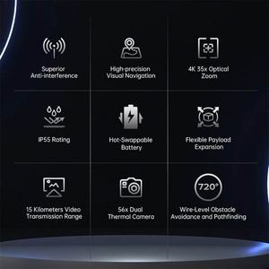 Original Autel Robotics Professional Commercial UAV Alpha 15KM Long Range RC 4K Camera - Product Image 2