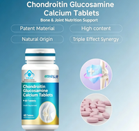 Comprimés de Glucosamine, Chondroïtine et Calcium Changxing pour Adultes – Améliore la Densité Osseuse – 60 Comprimés/Flacon – Durée de Conservation 24 Mois – OEM/ODM