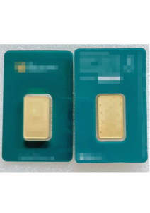 Barres et lingots en métal non magnétique plaqué or et <span class=keywords><strong>argent</strong></span>, 5g, 10g, 31.1g, 50g, pour artisanat, style moderne et antique, sur mesure - Product Image 6