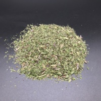 Feuilles de menthe verte broyées séchées Mentha Spicata pour tisane, format coupé, vente en gros
