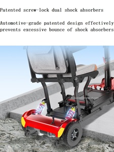 Trottinette électrique avec cadre en alliage de magnésium aéronautique, poids net de 15,8 kg, trottinettes les plus légères, pliage facile, transport facile pour les personnes âgées - BZ-Q40 - Product Image 5